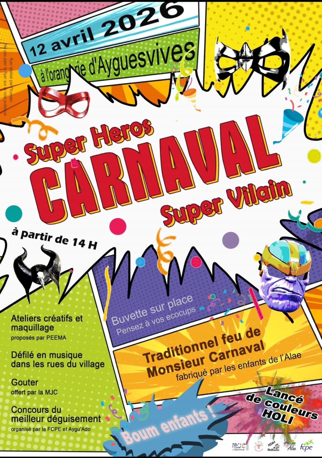 2026 Affiche Carnaval